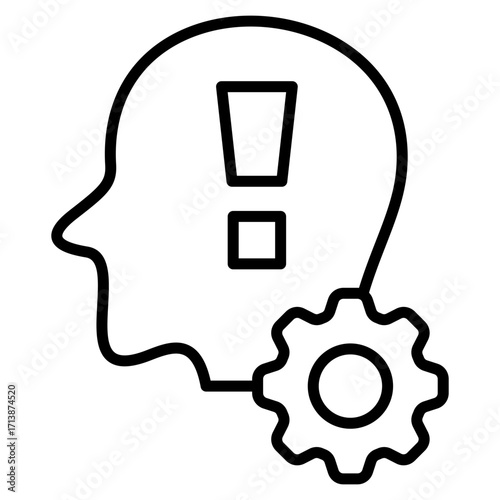 Awareness line icon