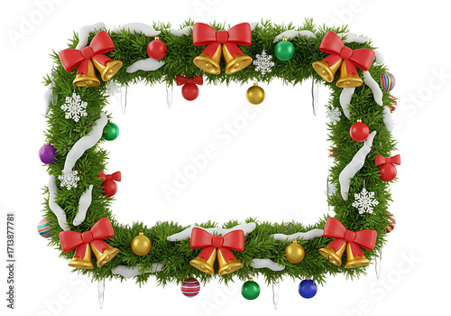 Wallpaper Mural Christmas Frame  Torontodigital.ca