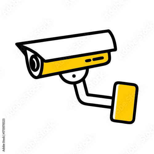 CCTV Security Camera Icon For Web And Graphic Design