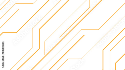 Abstract technology-inspired background with diagonal circuit-like lines. Electronic pathways or futuristic wiring patterns. Linear flow sense of motion, innovation, and connectivity.