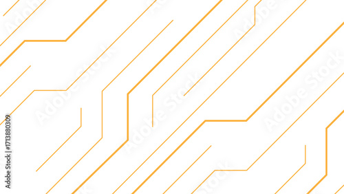 Abstract technology-inspired background with diagonal circuit-like lines. Electronic pathways or futuristic wiring patterns. Linear flow sense of motion, innovation, and connectivity.