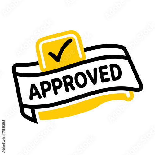 Medical Insurance Claim Approved Stamp Icon For Web And Graphic Design