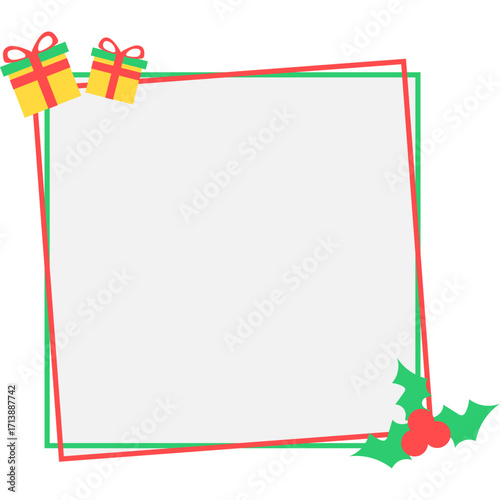 Christmas Text Box Frame