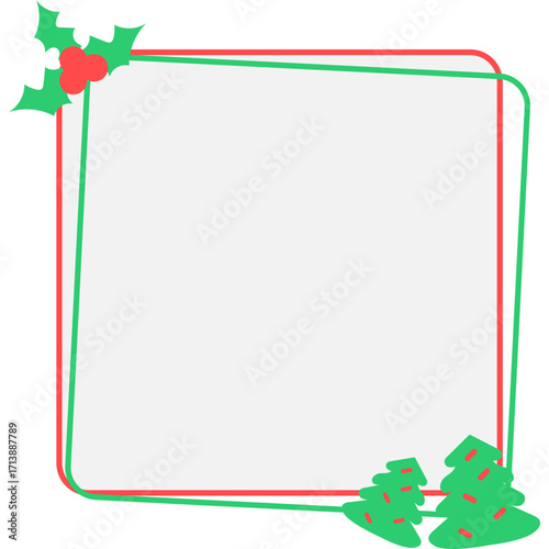 Christmas Text Box Frame