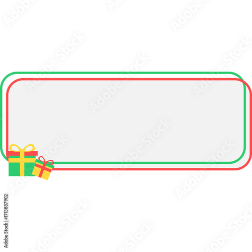 Christmas Text Box Frame