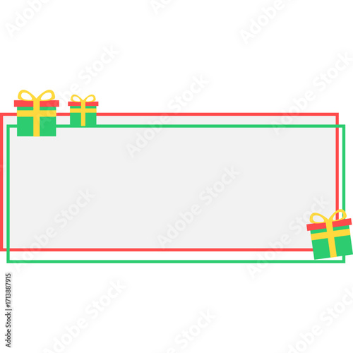 Christmas Text Box Frame