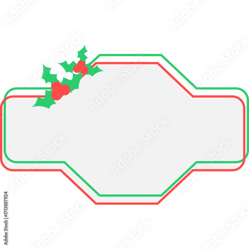 Christmas Text Box Frame
