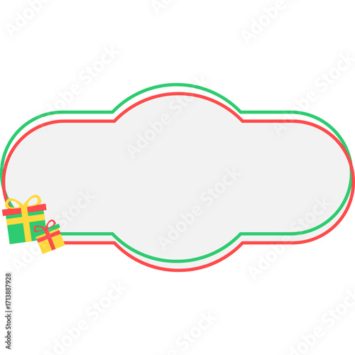Christmas Text Box Frame