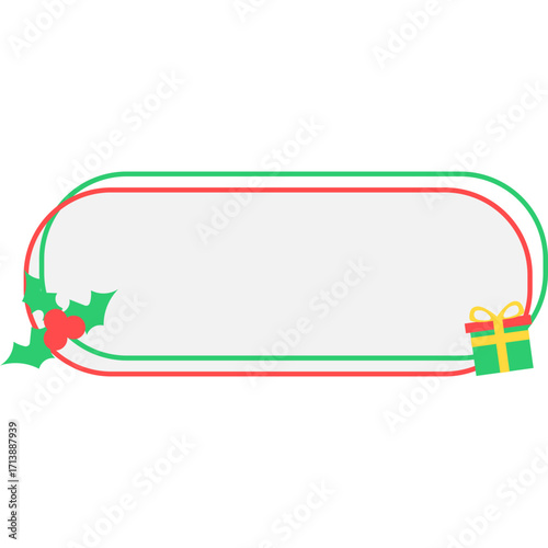 Christmas Text Box Frame