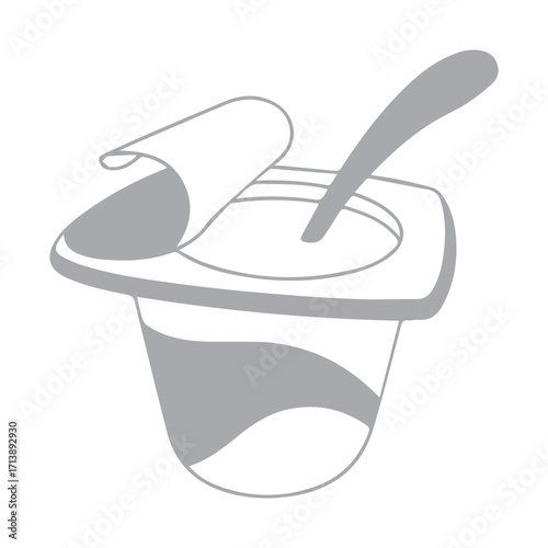 Yogurt Illustration