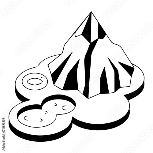 Isometric Mountain