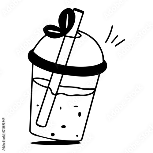 Coffee Drink Doodle