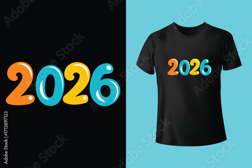 new year t shirt design