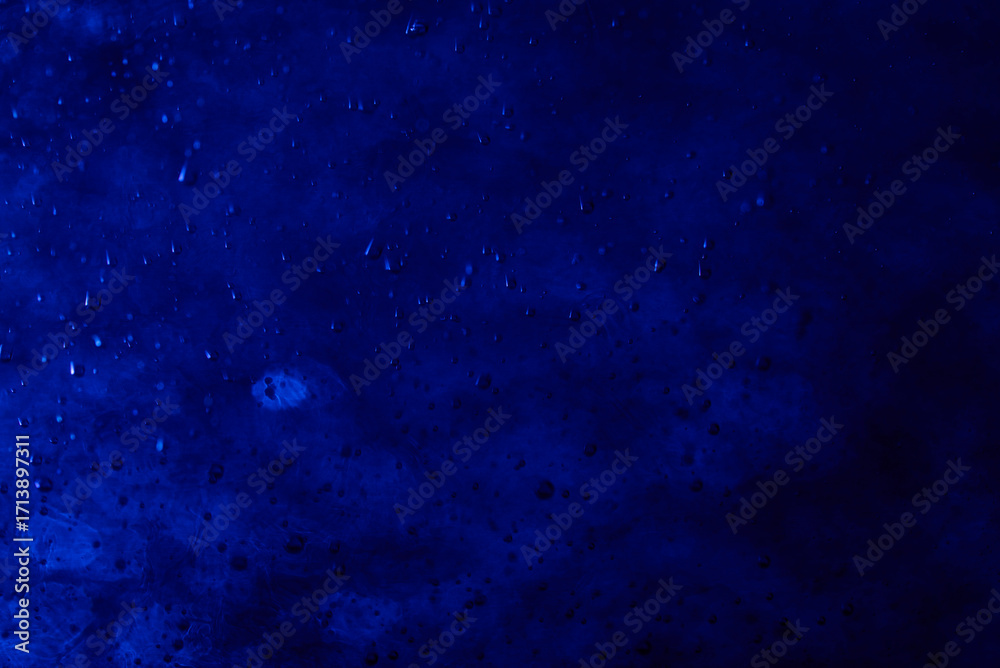 Obraz premium abstract blue background with water droplets