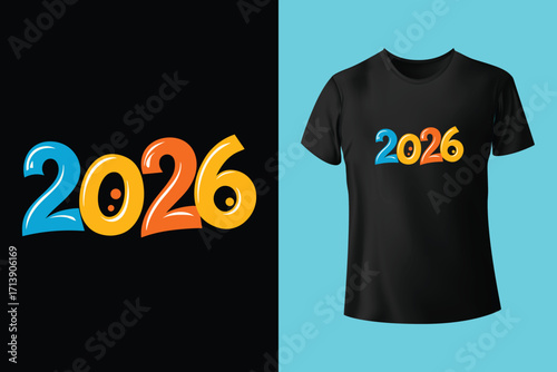 new year t shirt design