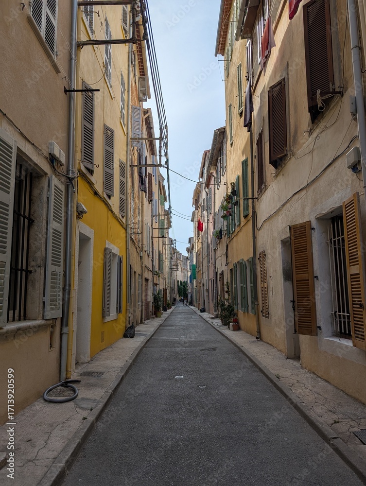 Obraz premium Old town of La Ciotat, France