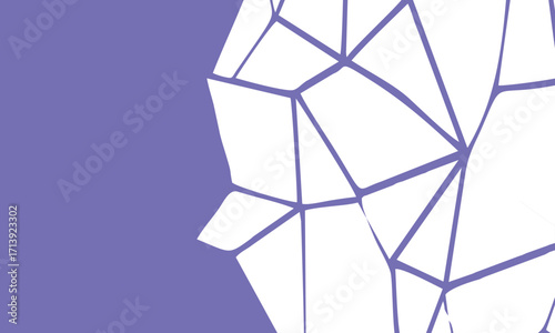 Abstract Geometric Broken Pattern Background Design