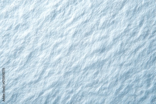 Light blue, textured snow surface