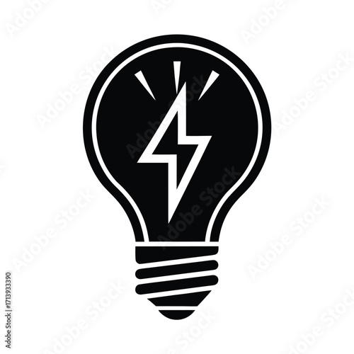 Electric Bulb Idea Icon