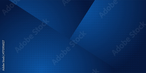 Black dark navy blue silver abstract pattern background. Geometric shape. Line triangle angle fold polygon diamond 3D simple abstract modern