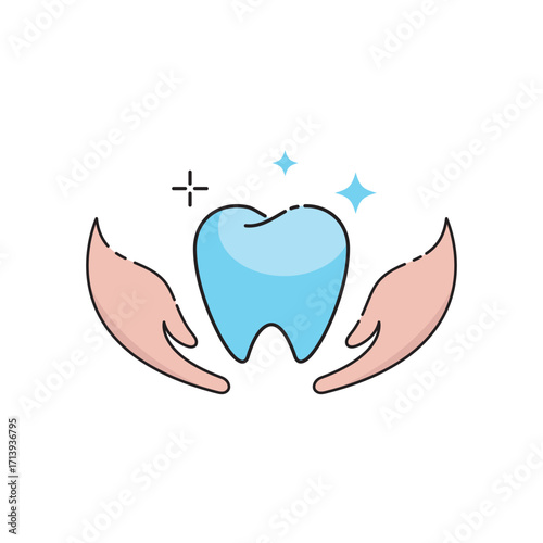 Dental care logo