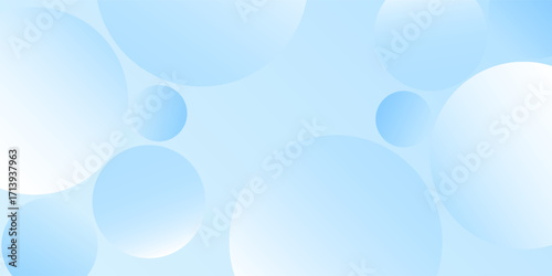 Modern geometric background gradient soft light blue bokeh for Graphic Business background hitech modern