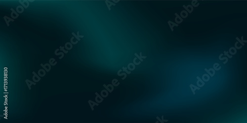 Modern elegant dark blue to light blue and green gradient background illustration ideal for sophisticated visual abstract simple modern design
