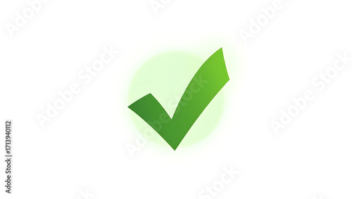 Free Download Ecology A green leaf icon with a checkmark, isolated on a white background, for eco certification infographics, green product branding, and sustainable (3) - GFXLoad