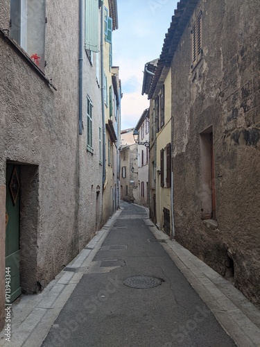 The town of Roquebrune-sur-Argens in Provence, France