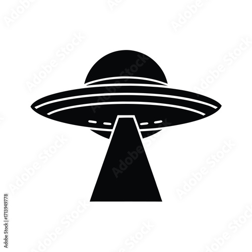 Flying Saucer Ufo Icon