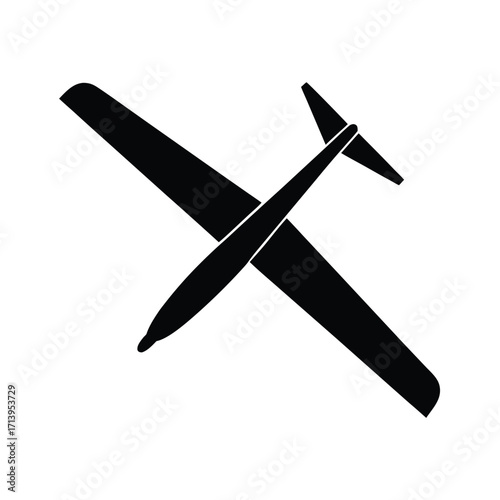 Glider Aircraft Icon