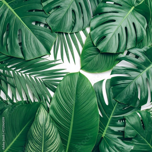 Tropical leaf arrangement (1)