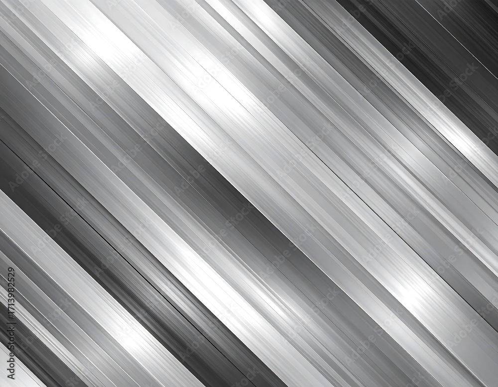 Obraz premium Abstract metallic diagonal lines