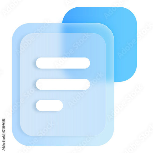 Chart Diagram Graphic Modern Glassmorphism UI Icon Sign and Symbol Design Illustrator	