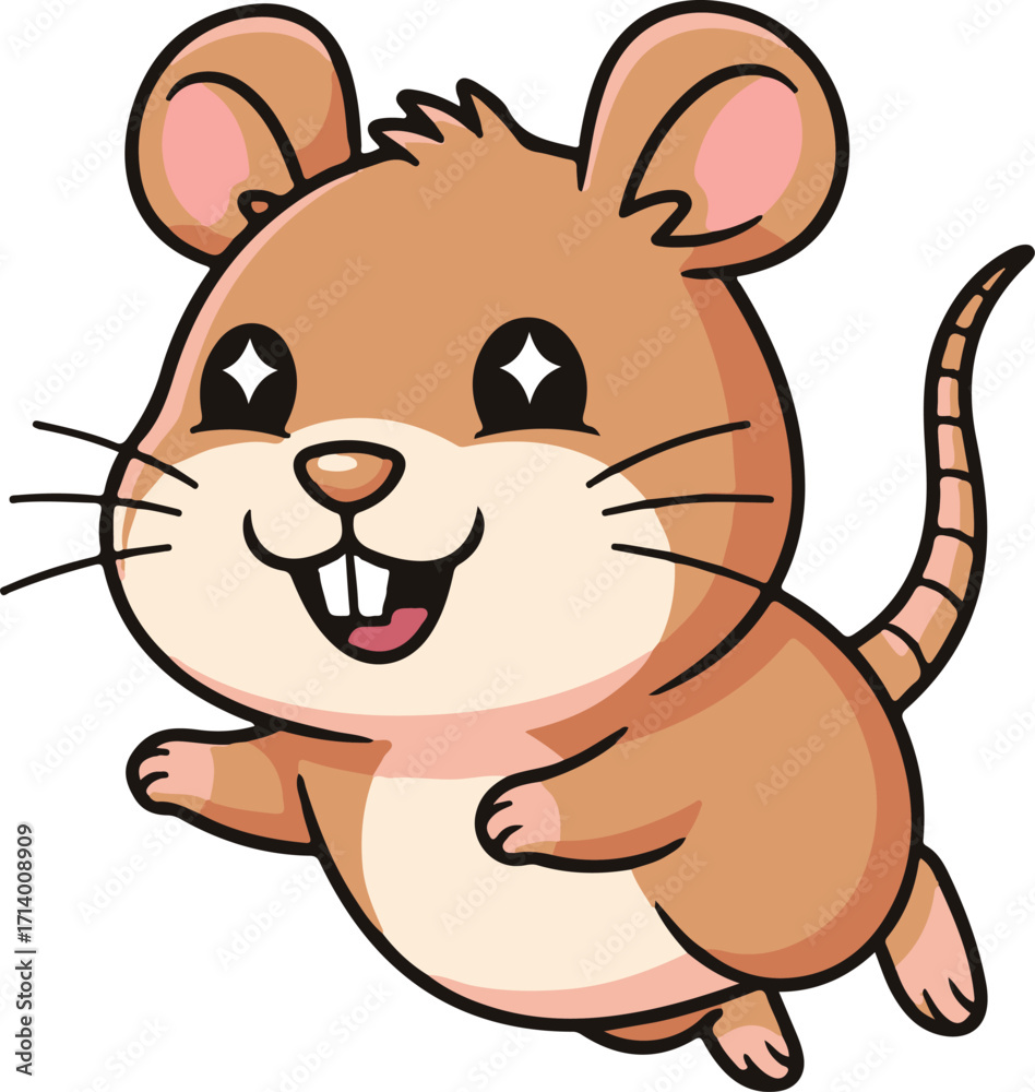 Fototapeta premium Happy lemming 