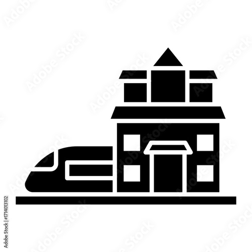 public transport Solid icon