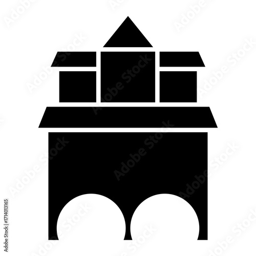 station Solid icon