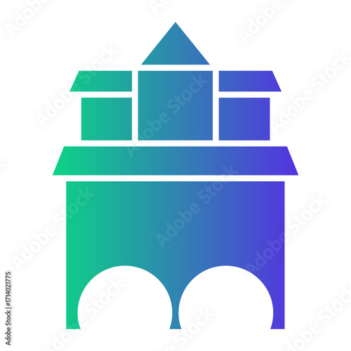 station Gradient icon
