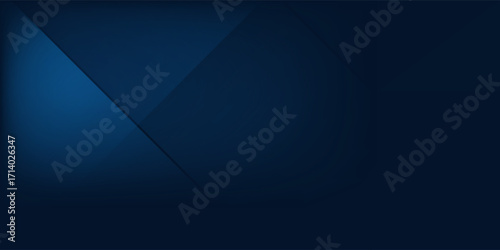 Modern background gradient dark navy blue banner simple