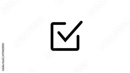 Check mark icon, positive symbol, tick mark icon animation.