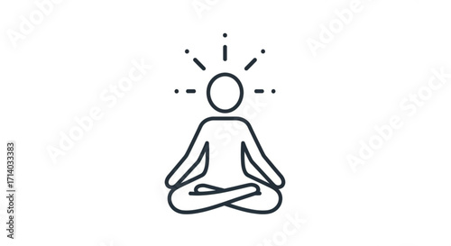 Meditation and mindfulness for mental clarity and focus, stress relief and relaxation technique