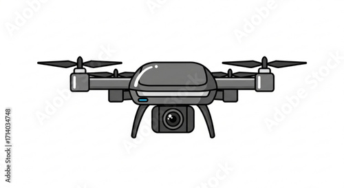 Aerial drone with camera, a versatile tool for photography and videography, offering unique perspectives and creative possibilities