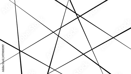 Trendy random diagonal lines image. Random chaotic lines. Abstract geometric pattern. image idea

