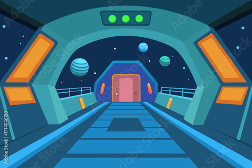 underground parking garage