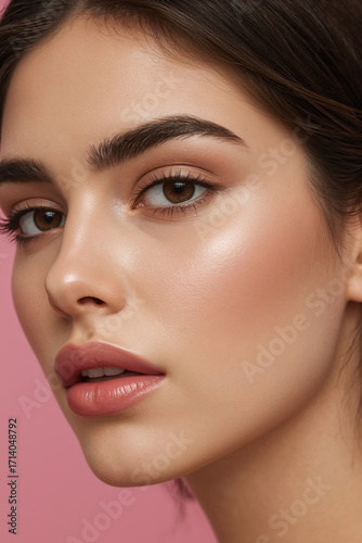 Golden Fantasy Makeup with Pearls