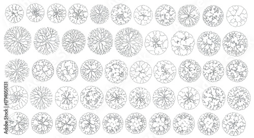 Vector art of collection of diamond facets