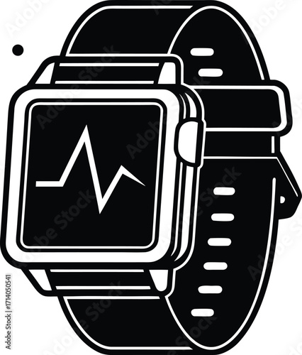 Fitness-smartwatch-illustration--colorful-strap