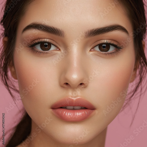 Golden Fantasy Makeup with Pearls