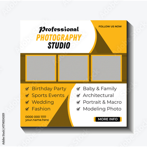 Photographer Studio Promotion Advertisement