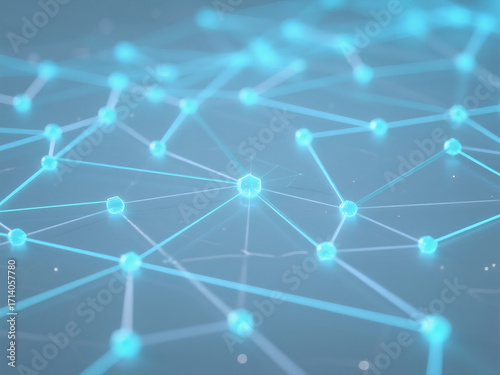 social network connection abstract technology background with arrows bitmap High-Tec background commercial virtual scene